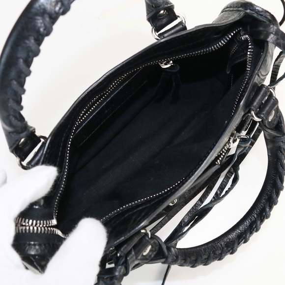 Balenciaga Classic Mini City Handbag Black - Picture 4 of 9